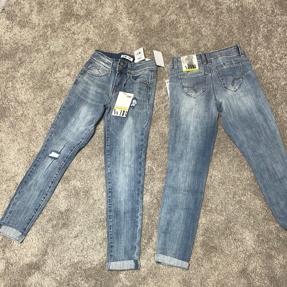 YMI Jeans- Mid Rise Ankle Jeans- brand new!